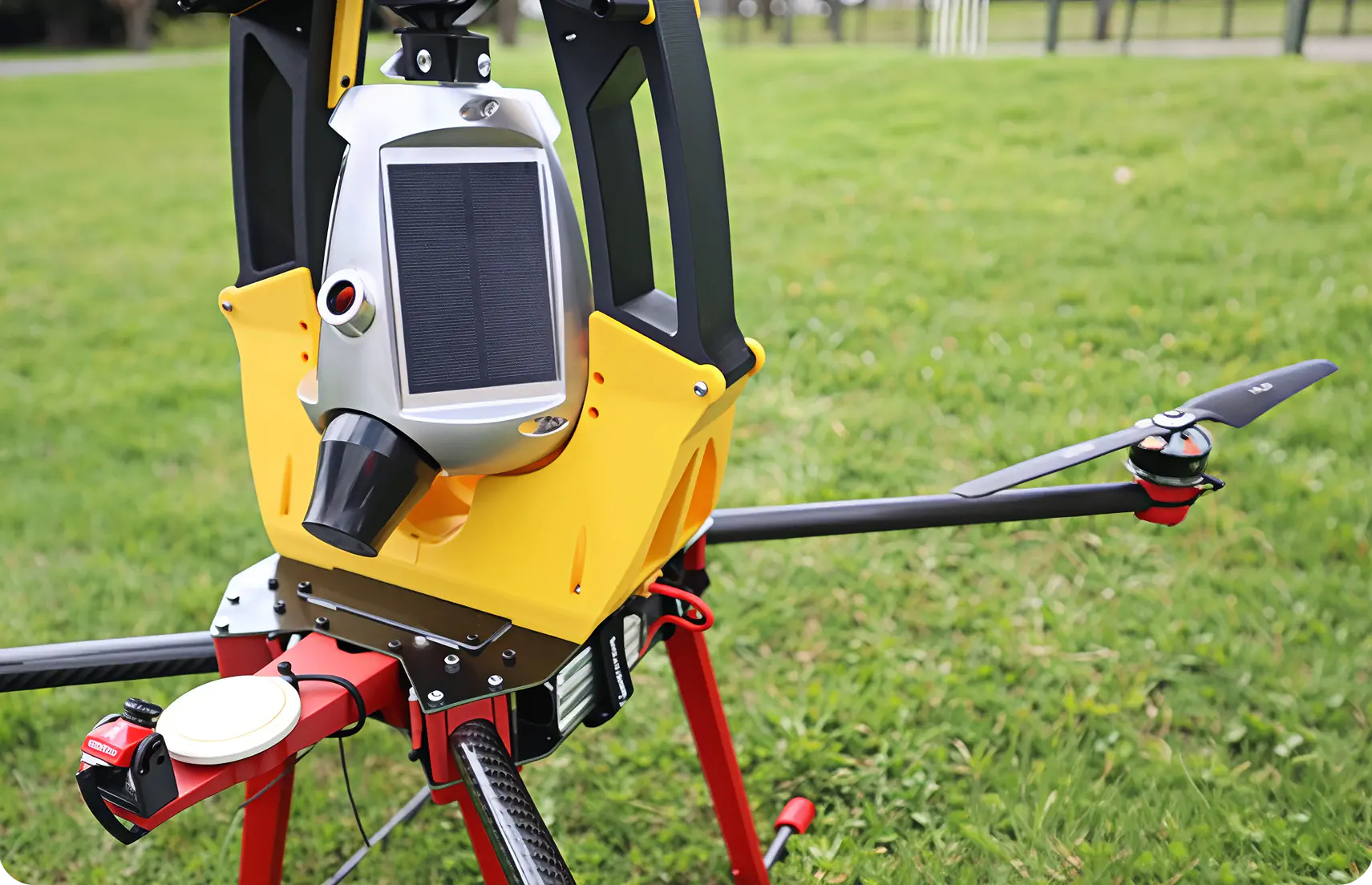 Device on a dron